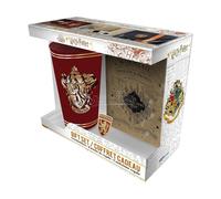 Harry Potter - Bicchiere Xxl + Spilla + Agenda "grifondoro" - Abystyle