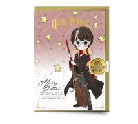 Harry Potter Biglietto d'auguri con spilla