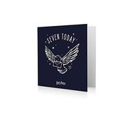 Harry Potter Biglietto ufficiale per 7° compleanno, bianco, HP044