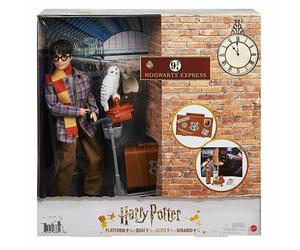 HARRY POTTER,BINARIO 9 3/4 PLAY SET, ALTEZZA ACTION FIGURE 26 cm, CIVETTA EDVIGE