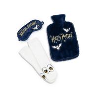 Harry Potter Blu Character Borsa dell'acqua calda con maschera per gli occhi e c