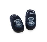 Harry Potter Blu Hogwarts Pantofole Mule Donne
