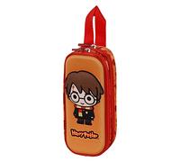 Harry Potter Bobblehead-Astuccio 3D Doppio, Arancione, 22 x 9.5 cm