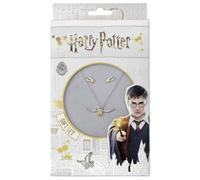 Harry Potter Boccino D'oro Collana E Orecchini Set The Carat Shop