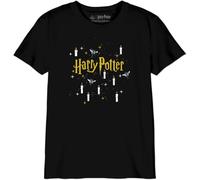 Harry Potter Bohapomts155 T-Shirt, Nero, 12 Anni Bambini e Ragazzi
