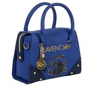 Harry Potter: Borsa a tracolla da donna Premium Ravenclaw blu e oro multi-uso borsa a tracolla in pelle PU, Blu, Oro, Approx 27cm x 13cm x 23cm