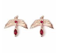 Harry Potter boucles d´oreilles Stud Fawkes Rose Gold (argent sterling)