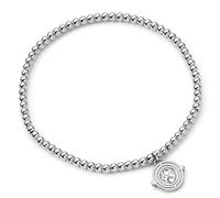 Harry Potter Bracciale con perline giratempo in acciaio inossidabile, Misura unica, Acciaio inossidabile, Nessuna pietra preziosa