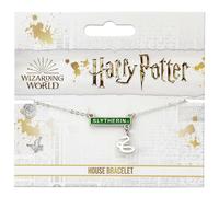 Harry Potter Bracciale Serpeverde Slytherin Regolabile Ufficiale + Confezione