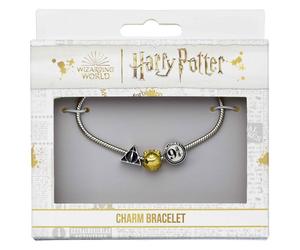 Harry Potter Bracciale Snake Charms Doni della Morte Binario Boccino Ufficiale