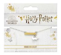 Harry Potter Bracciale Tassorosso Hufflepuff Regolabile Ufficiale + Confezione