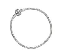 The Carat Shop Harry Potter, Braccialetto in Argento con Charm per ciondoli a Forma di Harry Potter (20 cm)