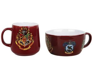 Harry Potter Breakfast Set Mug + Bowl Crests Set Colazione ABYSTYLE
