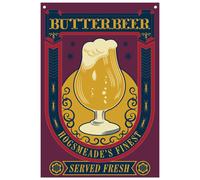 HARRY POTTER - Butter Beer - Wall Banner 125 x 85 NUOVO