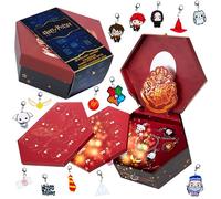 Harry Potter Calendario Avvento 2025 Bambina Adolescenti Hogwarts Gioielleria Countdown Natale Calendari Avvento con Bracciale e Ciondoli 24 Sorprese (Jewellery Box)