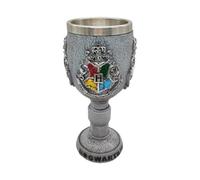 HARRY POTTER CALICE COPPA DECORATA IN METALLO ORIGINALE HOGWARTS