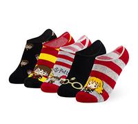 Harry Potter Calzini Bambina - Calzini Fantasmini Bambina Ragazza - 5 Paia (Multi, 25-30 EU)