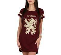 Harry Potter Camicia da Notte da Donna, 100% Cotone, Camicia da Notte Estiva (Harry Potter B, L)