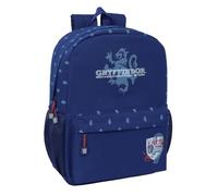 HARRY POTTER CAPTAIN - Zaino da scuola, adattabile al carrello, ideale per bambini di diverse età, comodo e versatile, qualità e resistenza, 32 x 14 x 43 cm, Blu navy, M, Casual