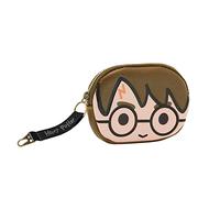 Harry Potter Chibi-Portamonete Pill, Marrone, 12 x 8.5 cm