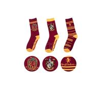 Harry Potter Cinereplicas Grifondoro Calzini 3 Pairs Set Accessori Abbigliamento