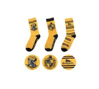 Harry Potter Cinereplicas Tassorosso Calzini 3 Pairs Set Accessori Abbigliamento