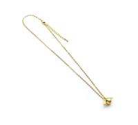 Harry Potter Golden Snitch Donna Collana Dorato Lega di Zinco