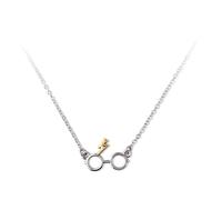 Harry Potter - Collana con ciondolo a forma di fulmine, per bambini, colore: argento