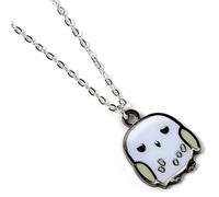 Harry Potter Collana Placcata Hedwig Chibi Argento