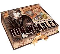 Noble Collection Memories Ron Weasley Harry Potter Box Replica 20x28 Cm Oro