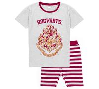 Harry Potter Completo Pigiama Corto Stemma di Hogwarts Donna (NS6479)