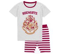 Harry Potter Completo Pigiama Corto Stemma di Hogwarts Donna (NS6617)
