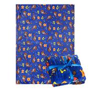 Harry Potter Coperta, Coperta Hogwarts, Design Quidditch, Coperta per Divano e Letto, Fodera in Pile Morbida e Calda, Regalo, 120 x 160 CM