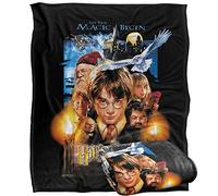 HARRY POTTER Coperta, super morbida al tatto, 152 x 127 cm