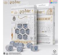 Harry Potter Corvonero Moderno Dadi Set Bianco Ruolo Gioco Giochi Q-Workshop New