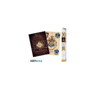 Harry Potter Crest & Marauders Poster 52x38 Cm Abystyle