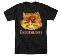 Harry Potter Crookshanks T-Shirt Uomo Colore Nero Cotone Manica Corta S-6XL