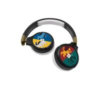 HARRY POTTER - Cuffie 2 in 1 Bluetooth - Cuffie comode e pieghevoli per bambini con limitazione del volume - LEXIBOOK