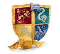 Harry Potter Cushion with Plush Figure Quidditch Crest & Golden Snitch