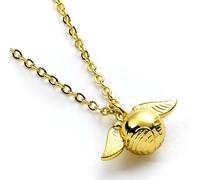 Harry Potter Golden Snitch Donna Collana Dorato Lega di Zinco