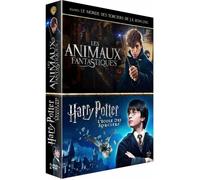 Harry Potter Da Scuola Des Maga + Le Animali Fantastici Cofanetto DVD Nuova