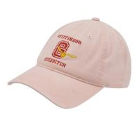Harry Potter Dad Hat, Quidditch Women's Adjustable Cotton Baseball cap with Curved Brim, Gryffindor, One Size