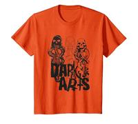 Harry Potter Dark Arts Marks Maglietta, Bambini, Arancio, 12 Anni