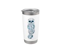 Harry Potter Death Eater Dark Mark Logo Bicchiere termico in acciaio inox doppia parete