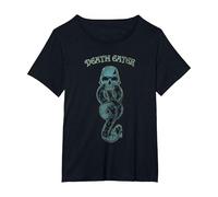 Harry Potter Death Eater Maglietta, Donna Plus-Size, Nero, 6X