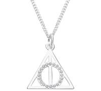 Harry Potter Deathly Hallows Donna Collana Colore Argento Argento 925
