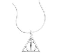 Collana in argento placcato ufficiale Harry Potter Doni della Morte
