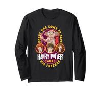 Harry Potter Dobby Saves Harry And His Friends Maglia a Manica
