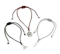 Harry Potter Doni Della Morte Friendship Set 3 Bracelets The Carat Shop