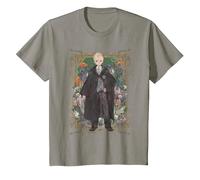 Harry Potter Draco Garden of Spells Maglietta, Bambini, Ardesia, 4 Anni